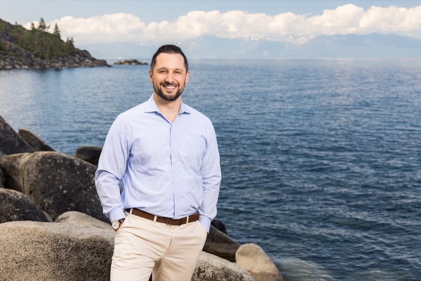 Joshua St. Laurent at Lake Tahoe